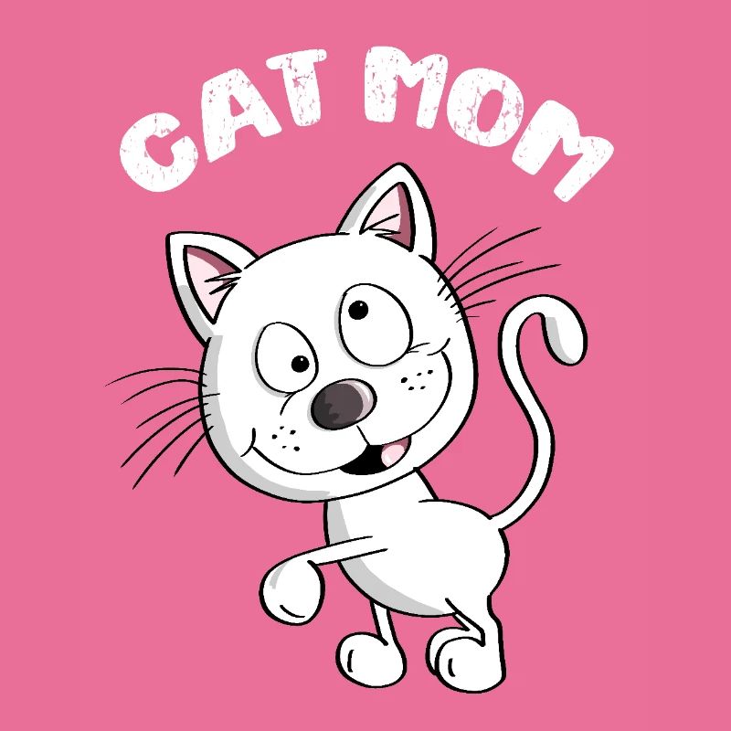 Chat Maman - Chat - Chats - Chatons - Gueule de bois - Animal
