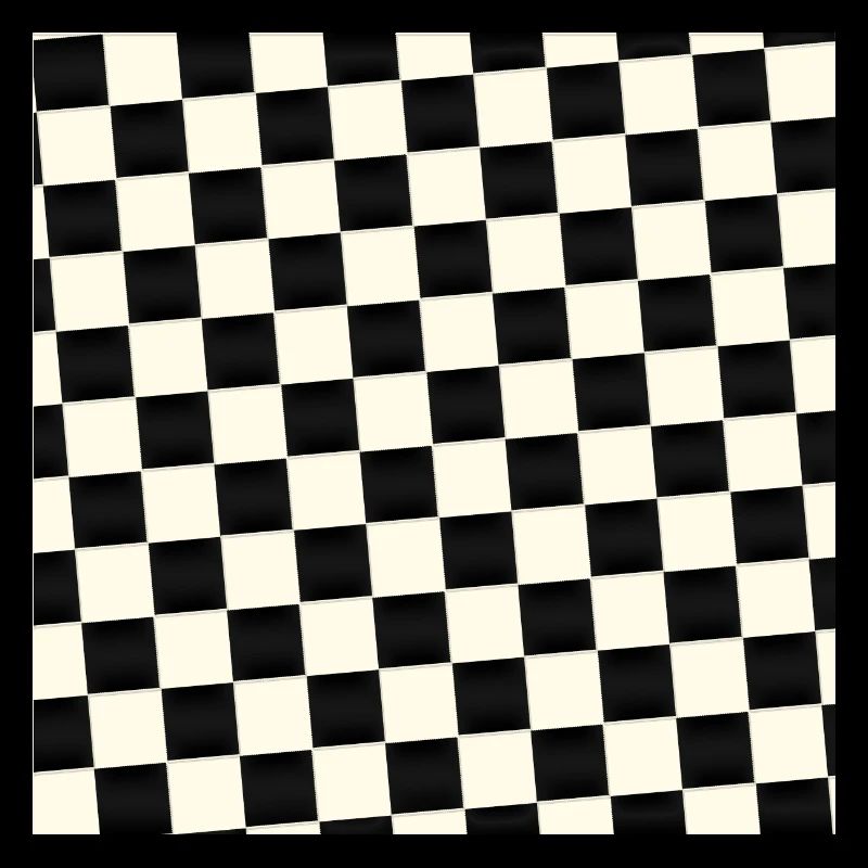 Masque en damier | Protège-dents