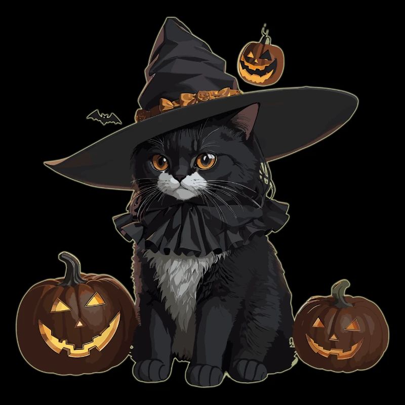 Nächte und Tage Katze Halloween
