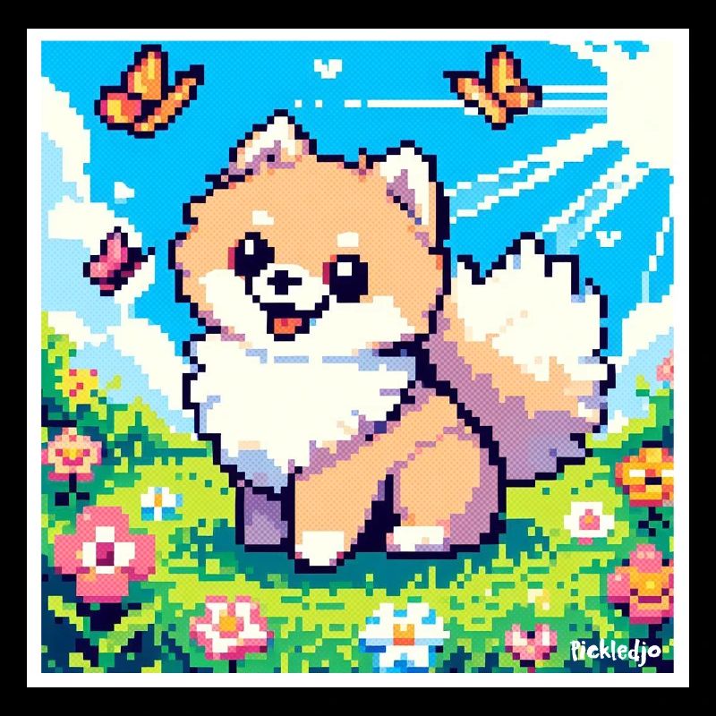 Pixel Pom