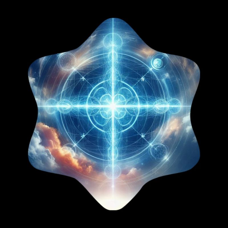Lueur bleue divine