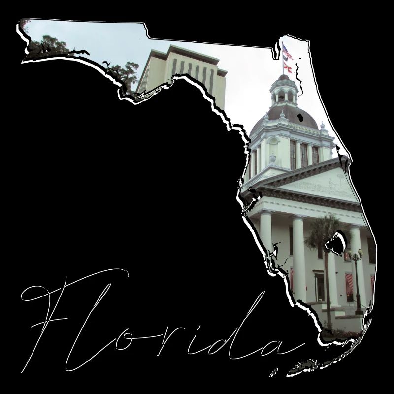 Capitole de l’État de Floride en Floride Carte FL