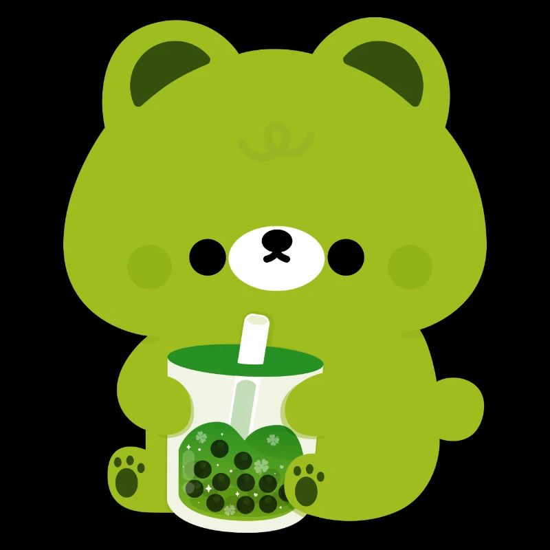 Ours Boba Vert