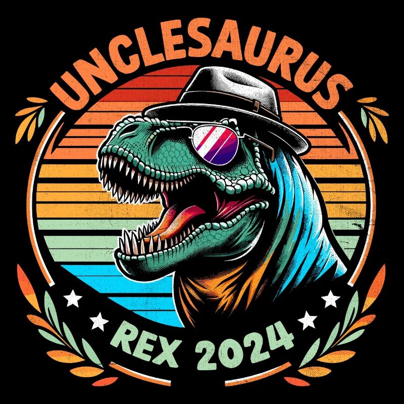 Unclesaurus Rex 2024 Dinosaur Uncle Family Uncles