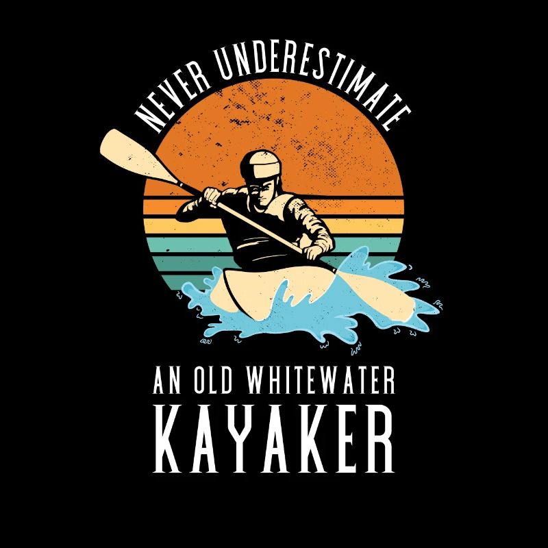 Never Underestimate An Old Whitewater Kayaker