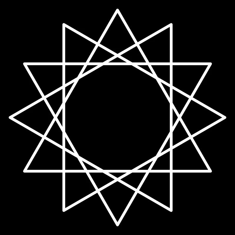 Twelve-pointed star