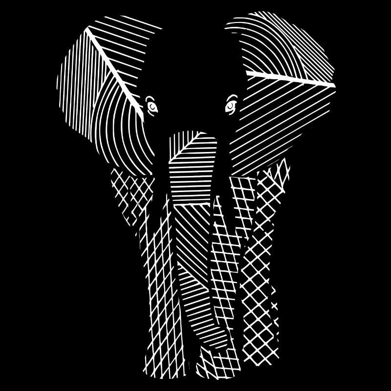 elephant blanc