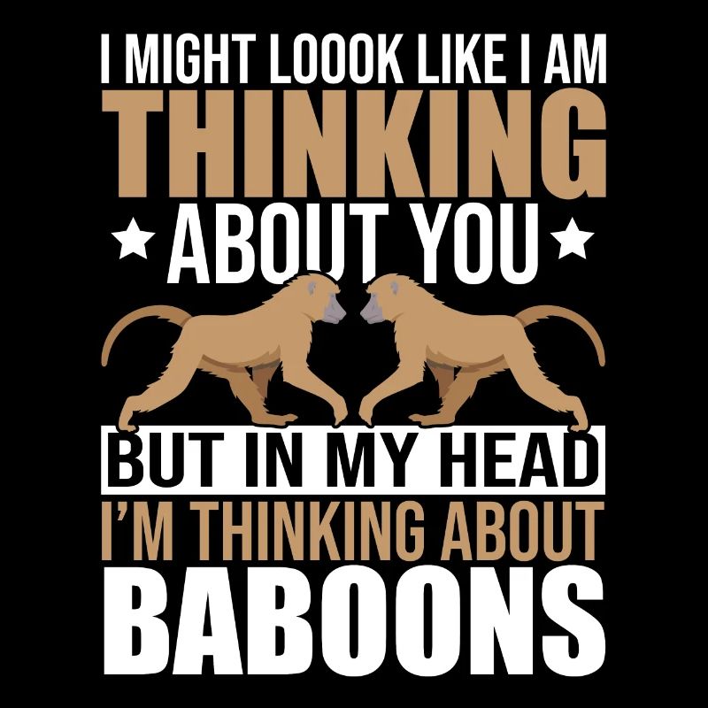 Gift for baboon lover
