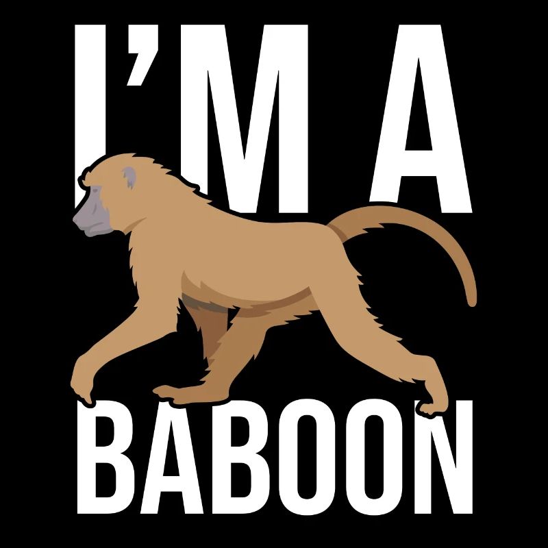 Gift for baboon lover