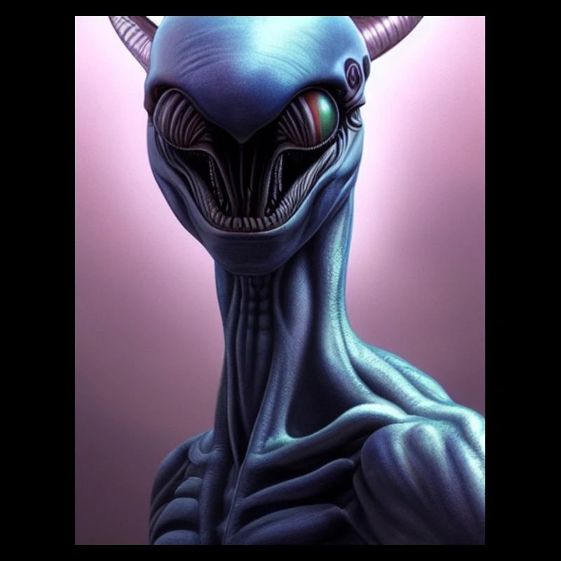 Gruseliges Alien