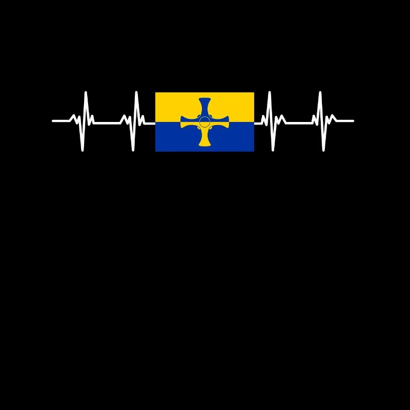 Royaume-Uni Durham Flag