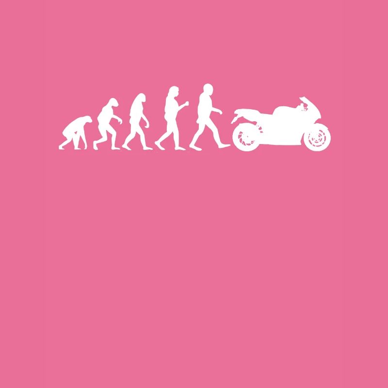 Motorrad Evolution Geschenk Motorradfahrer
