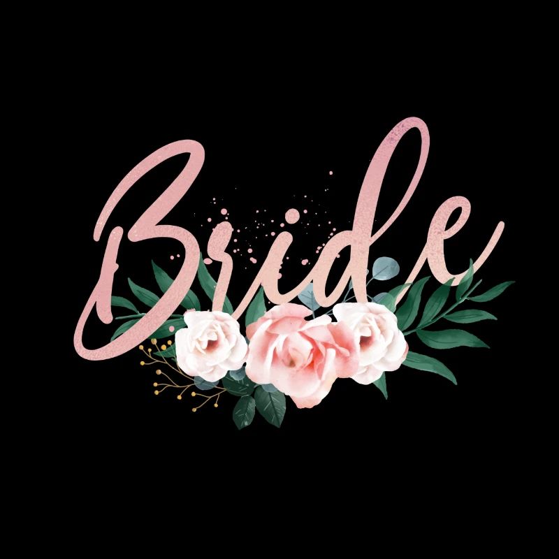 Bride shirt in boho style