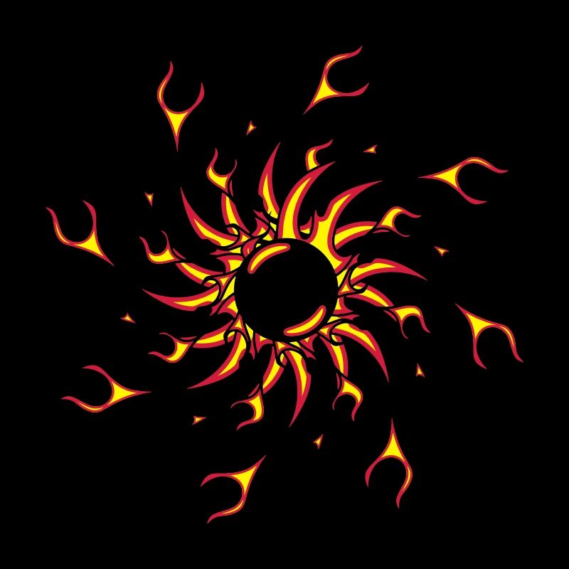 Fire flames boule de feu