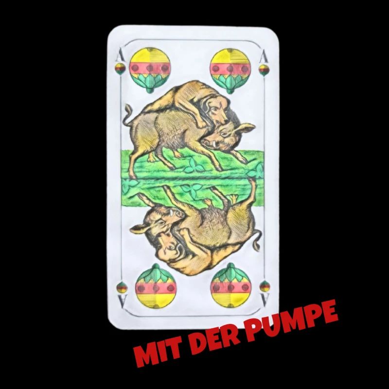 Schafkopfen Schafkopf mit der Pumpe schellen sau