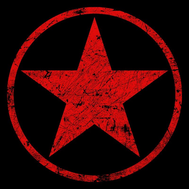 Red Star Communist Revolution Vintage