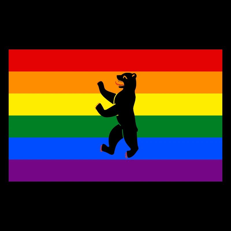 Berlin Rainbow Flag