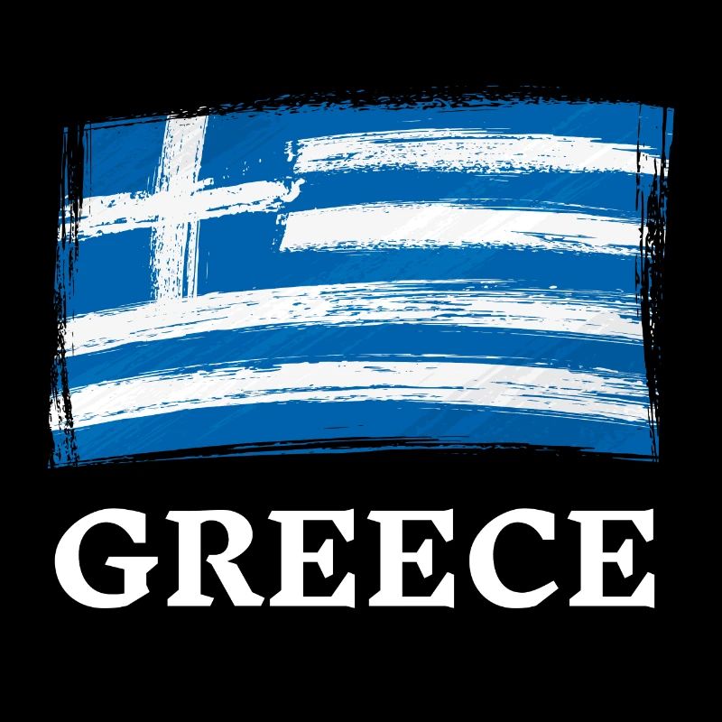 Grèce Drapeau Grec Vacances Voyages Pays