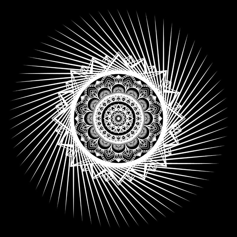 Mandala Spiral light