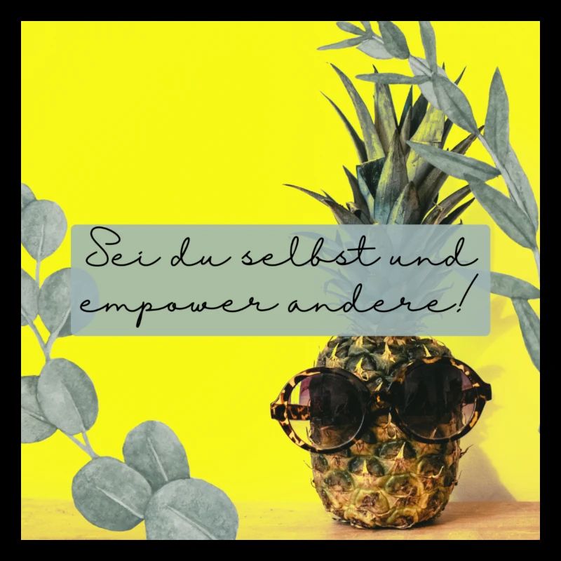 Sein du selbst