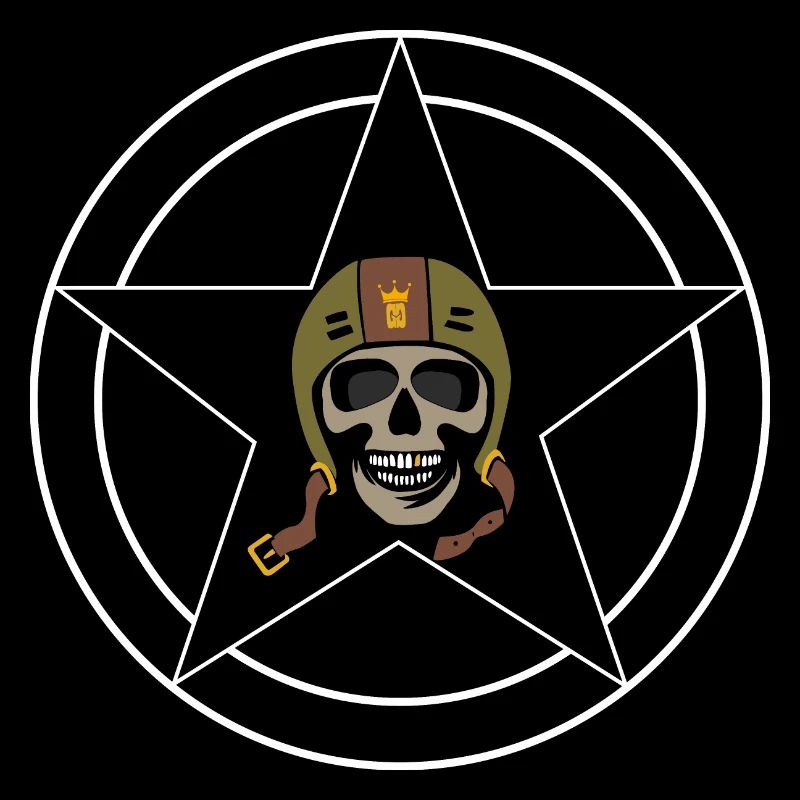 skull big star disc color