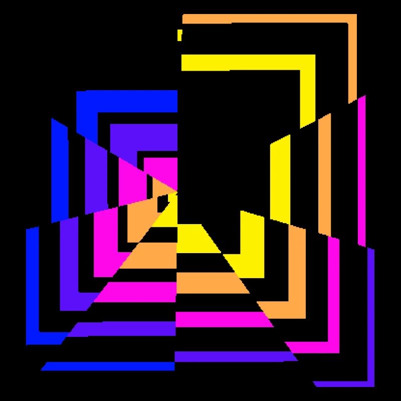 Broken squares