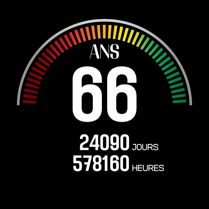 Anniversaire 66 ans Compteur