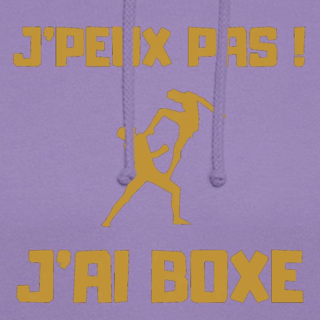 J PEUX PAS J AI BOXE THAÎ