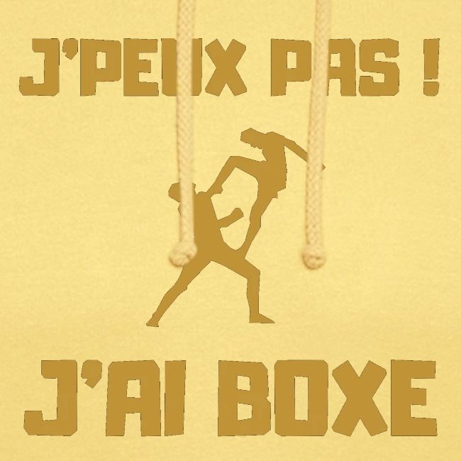 J PEUX PAS J AI BOXE THAÎ