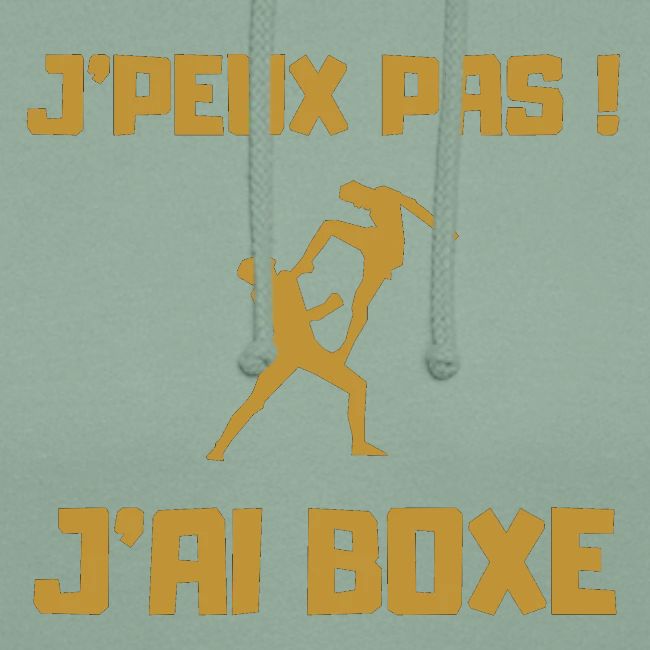 J PEUX PAS J AI BOXE THAÎ