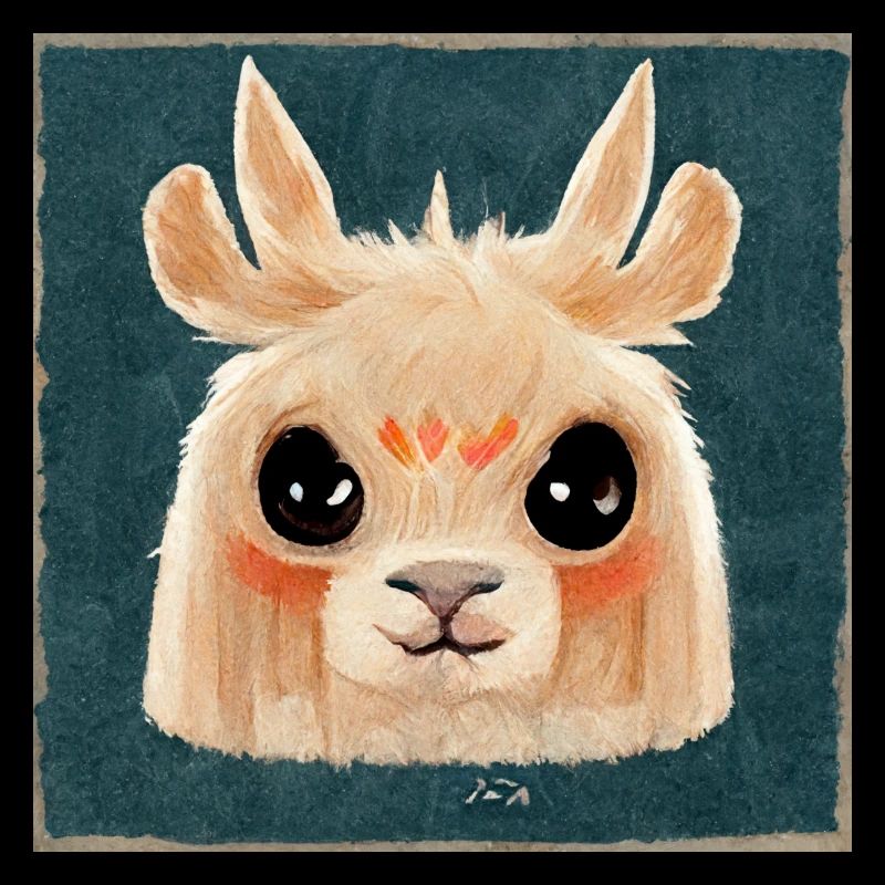 Cute lama