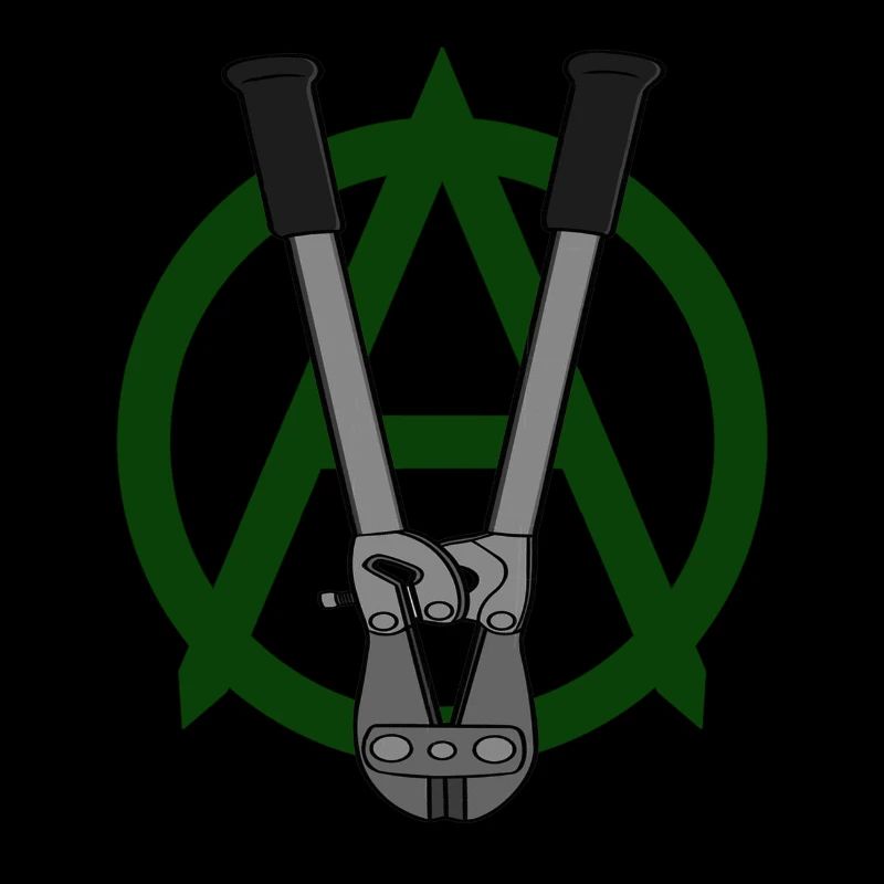 vegan anarchism darkgreen