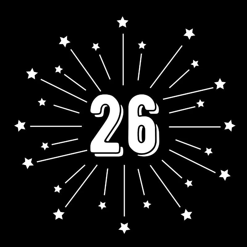 26e anniversaire étoilé - cadeau 26 ans