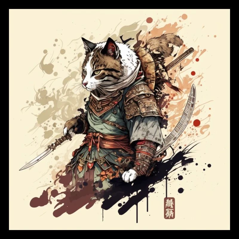 Samurai Katze