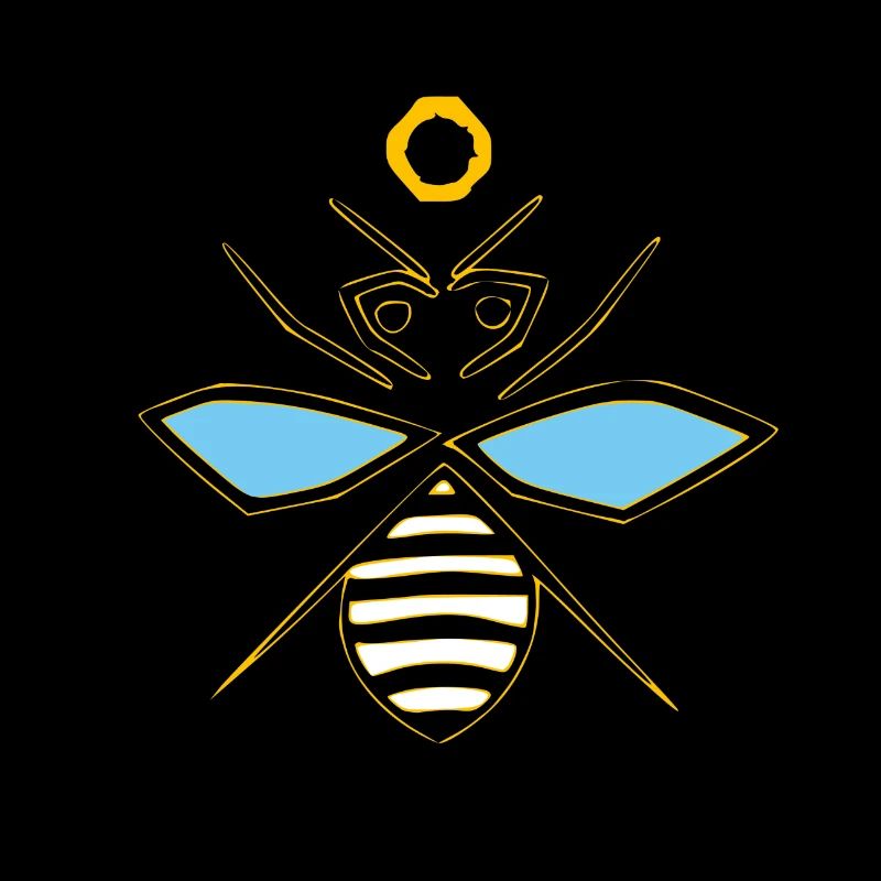 Abeille stylisée