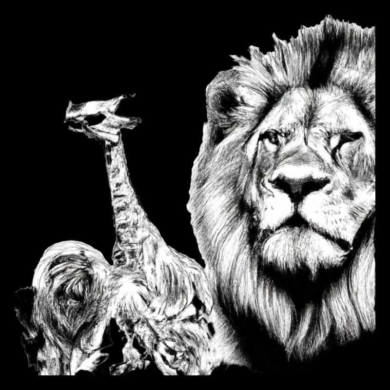 Löwe Afrika