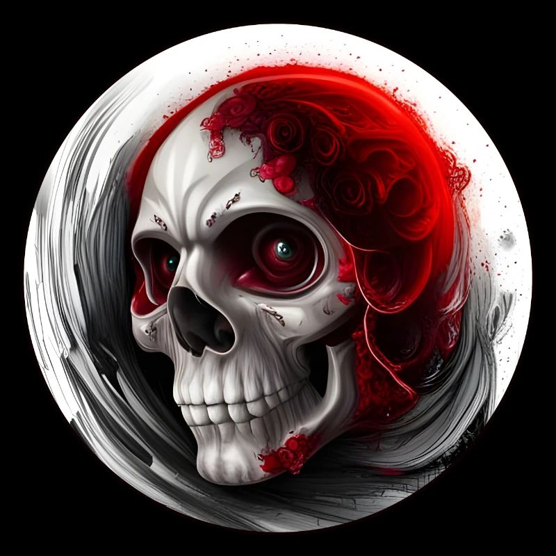 Darkside Design - Schädel Kunst 4