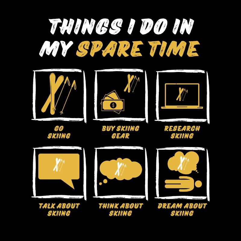 SKIING IN SPARE TIME