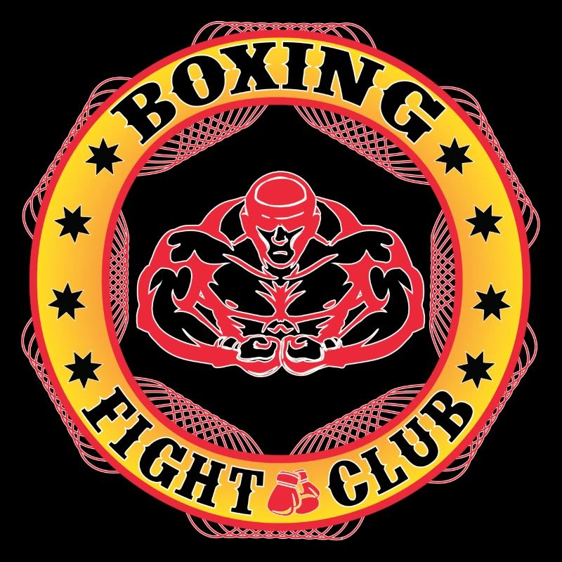 Conception de club de combat de boxe
