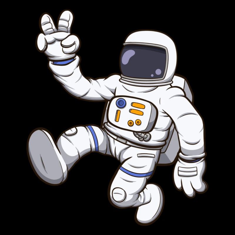 Astronaut im Weltraum