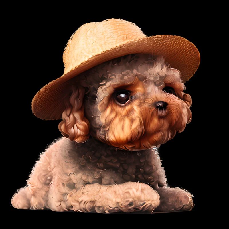 chiot caniche chien propriétaire caniche chiot chien amour