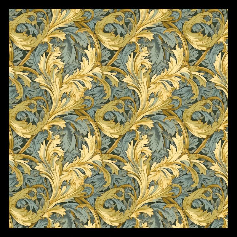 Leaves Seamless Pattern Leaf Foliage Nature Print