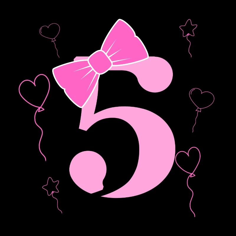 5e anniversaire fille