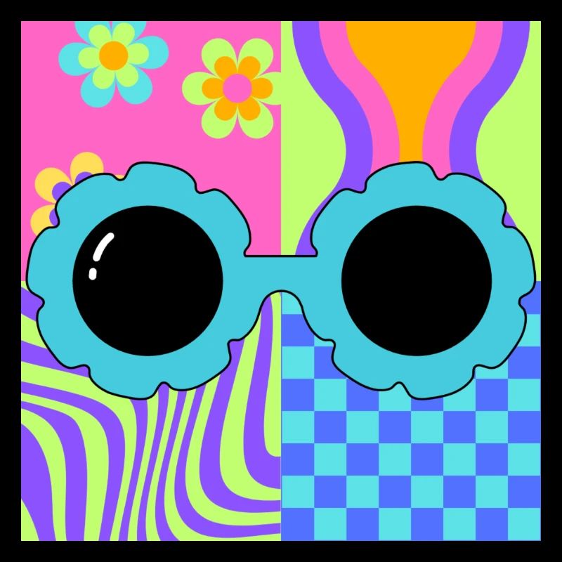 80s Flower Power