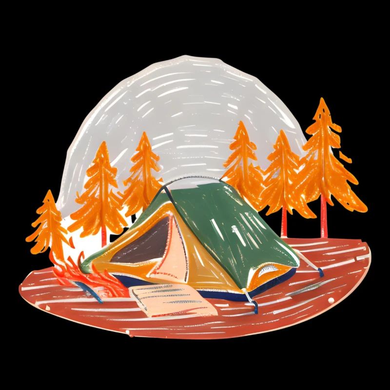 Camping im Wald - DesingWerkstatt - Campingfreunde