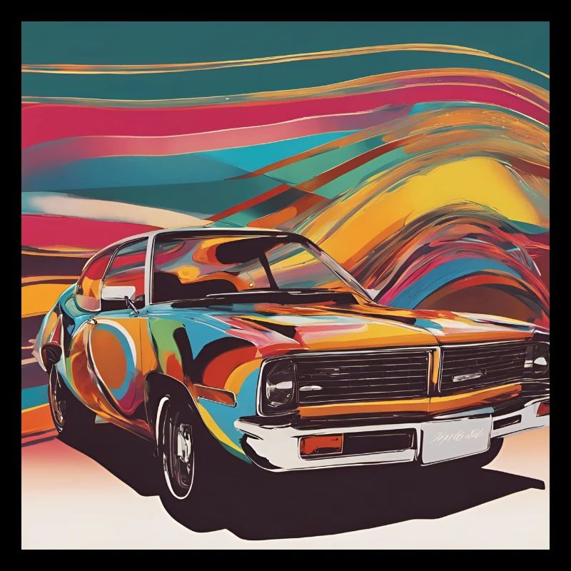 Colorful Car