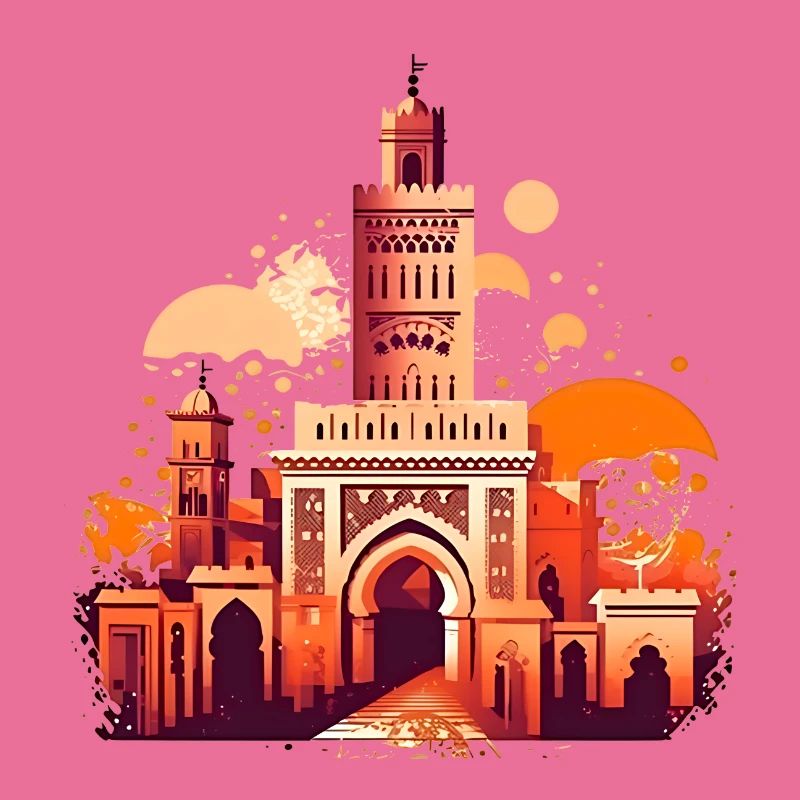 Marrakesch, eine einzigartige Atmosphäre.