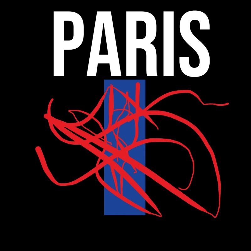 Le t-shirt créatif P.A.R.I.S.
