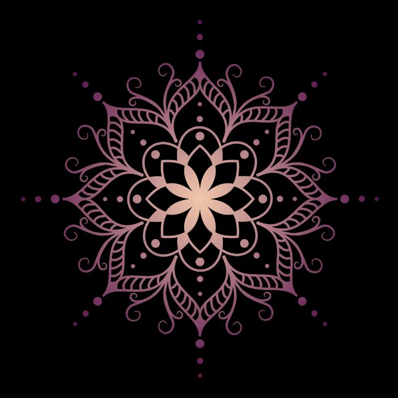 Mandala in rosa