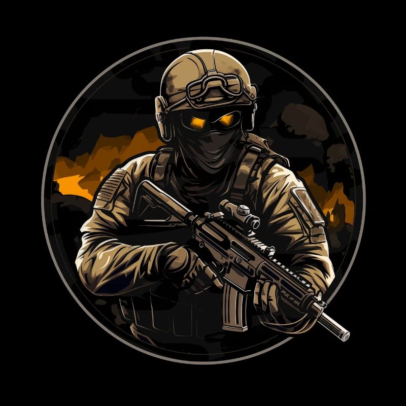 Army Soldier Soldat Logo